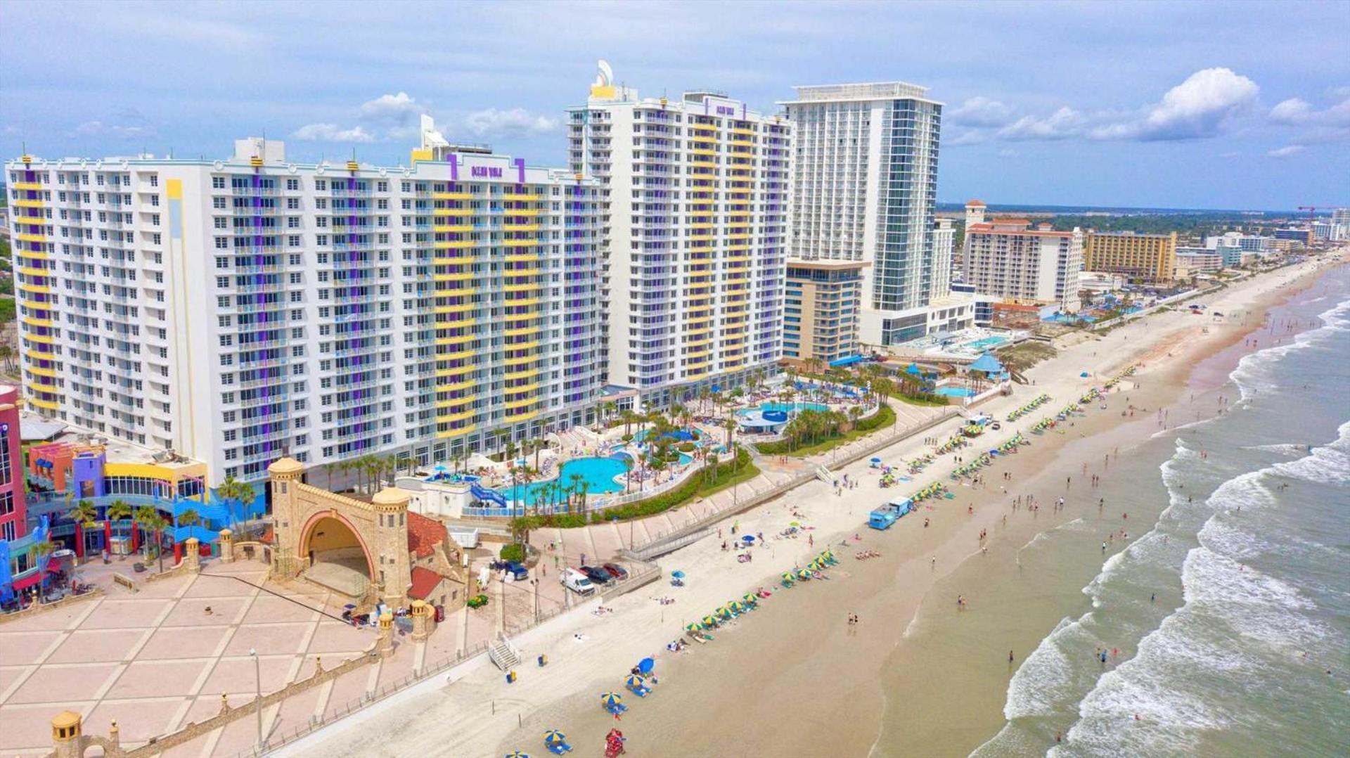 Luxury 8Th Floor 2 Bedroom Condo Direct Oceanfront Wyndham Ocean Walk Resort Daytona Beach | 801 Exterior photo