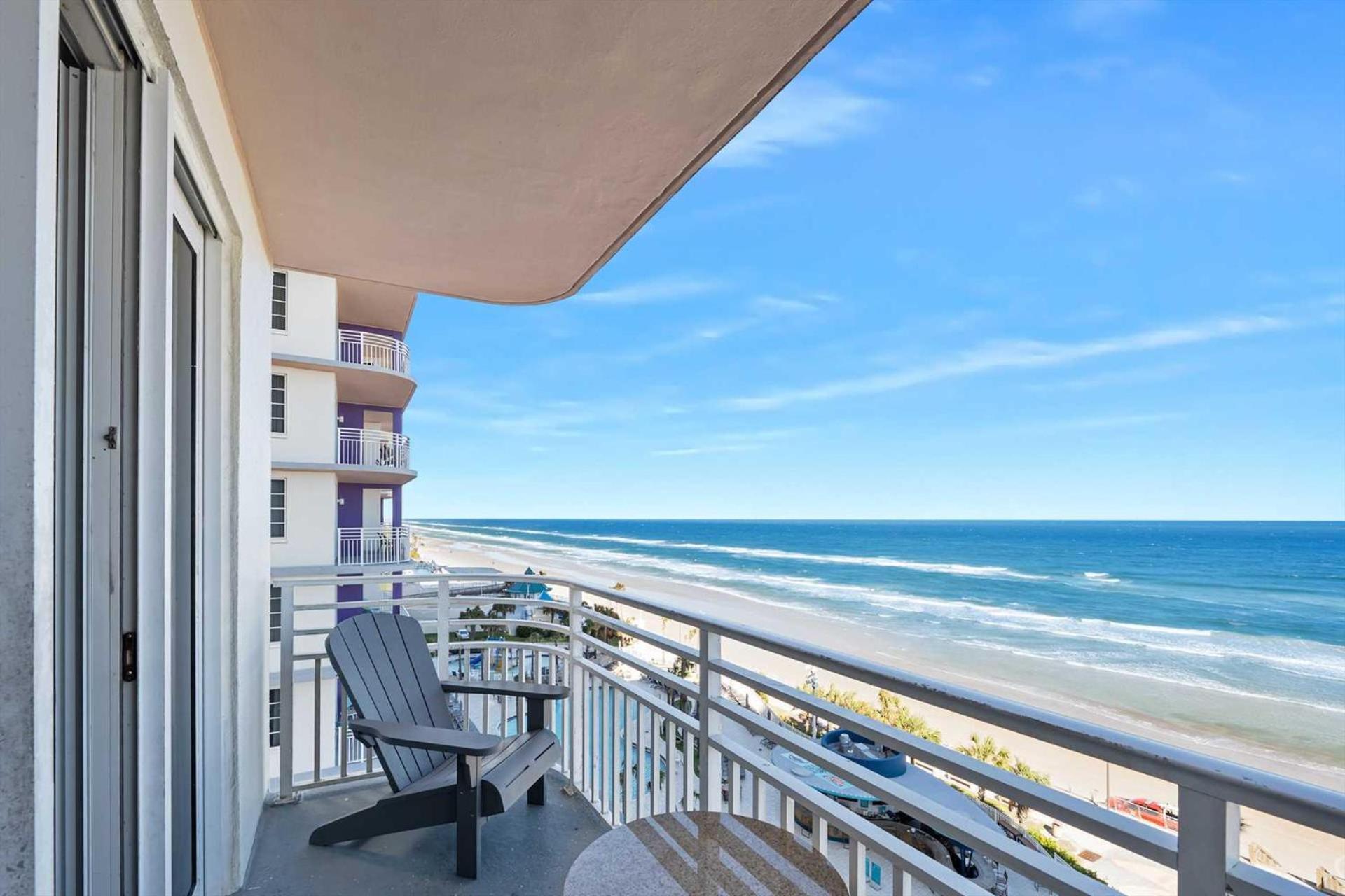Luxury 8Th Floor 2 Bedroom Condo Direct Oceanfront Wyndham Ocean Walk Resort Daytona Beach | 801 Exterior photo